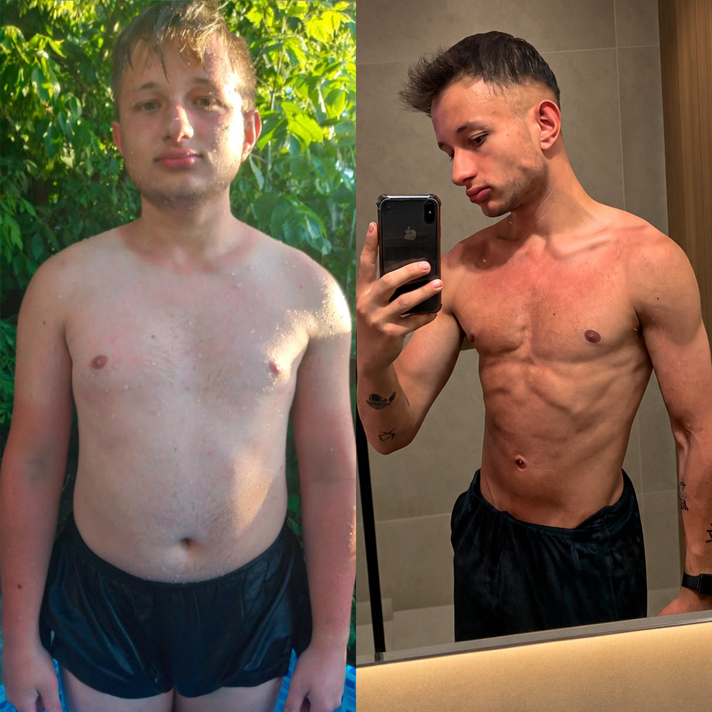 Foto de resultado 2 antes y después